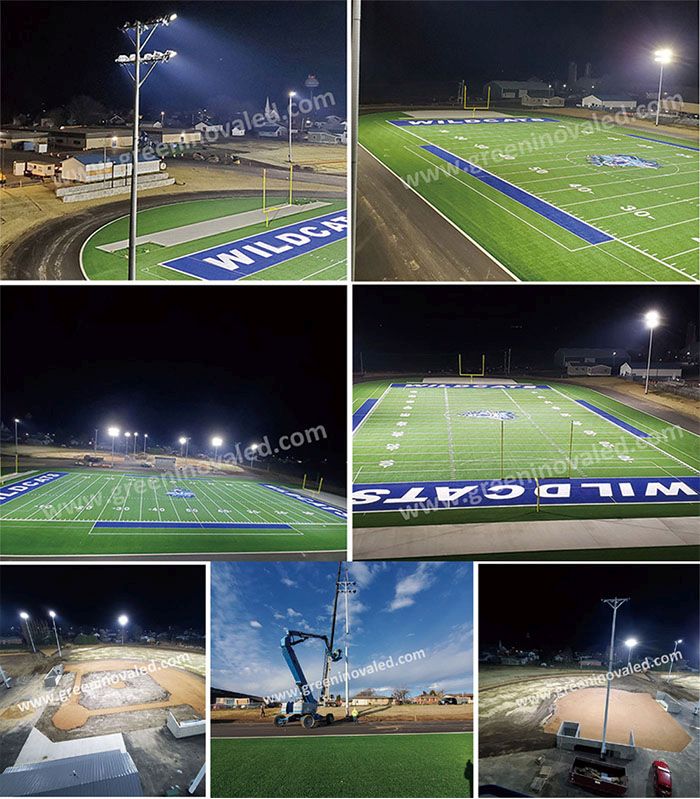 Outdoor Sports Field Lighting by Green Inova